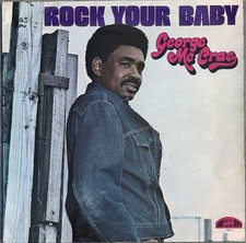 GEORGE McCRAE ROCK “YOUR BABY”, 1974 UK LP, JAY BOY RECORD LP, JSL-3 