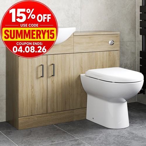 1050mm bathroom toilet vanity - 1050mm,