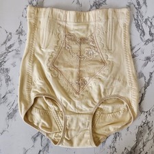 Vintage Corset Girdle Lace XL  SHAPER SHAPEWEAR WOMENS Boned Lace