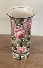 Royal Staffordshire Pottery Wilkinson Ltd Edwardian Spill Vase Rose Trellis