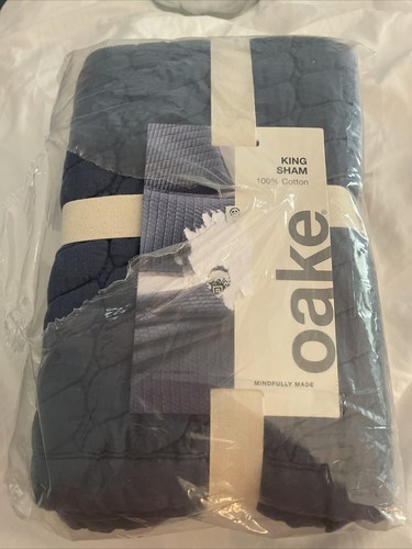 Oake voile king - sham, deep