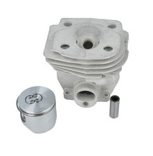 METEOR Cylinder Liner Pot & Piston Fits HUSQVARNA 357XP, 359 Chainsaw 46mm Bore