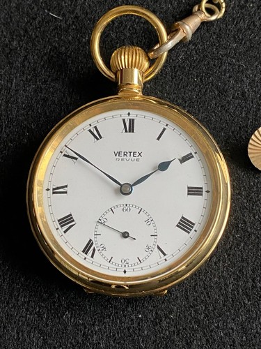 Vertex reve pocket watch - vertex-reve,