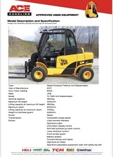 JCB TLT35D 4x4 4WD Teletruk