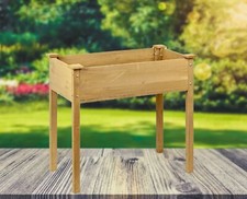 Raised Wooden Garden Planter