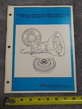 Ford 1982 Hydraulic Principles