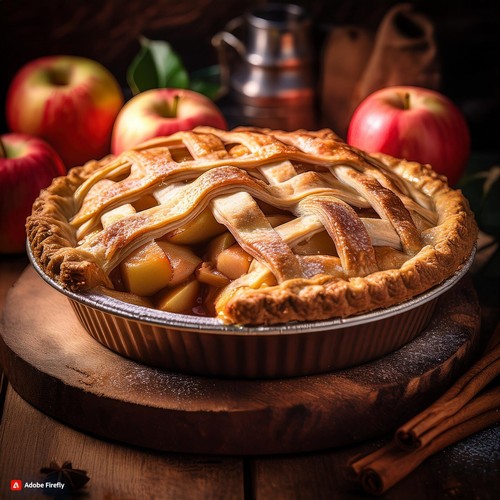 Apple pie flavouring high - -,