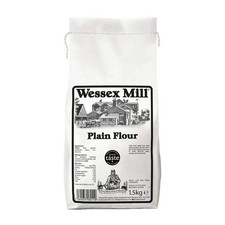 Wessex Mill Plain Flour 5 x 1.5kg All Purpose Baking Flour Bulk Pack For Cakes P
