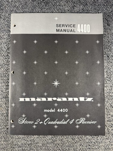 Marantz model 4400 stereo - model,