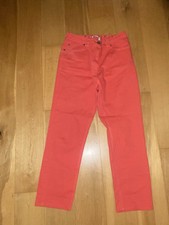 Bright Coral Jeans Size 12 By