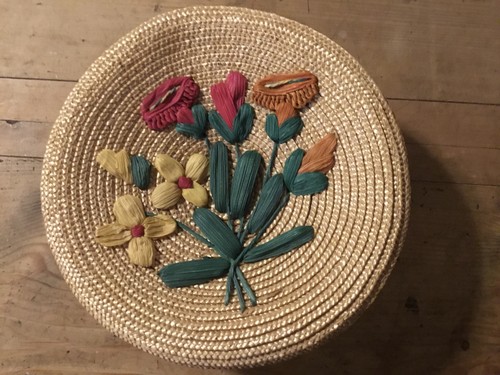 Vintage 8inch straw - 8inch,