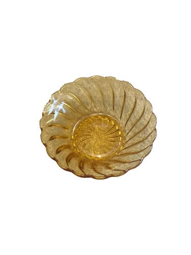 Vintage bagley amber glass - vintage,