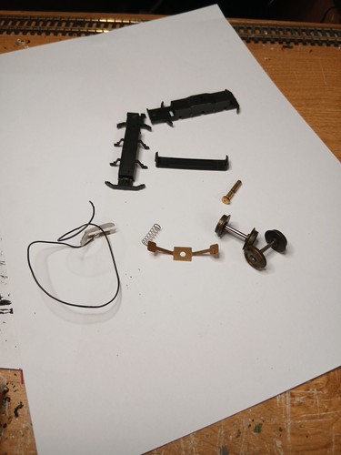 Lima gwr railcar bits - railcar, of