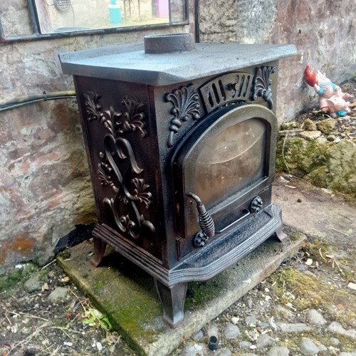 Cast iron wood burning - cast,