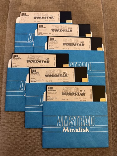 Amstrad wordstar 1512 - amstrad,