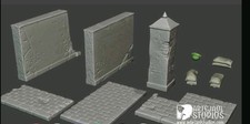 WW2 scenery pack 1:16