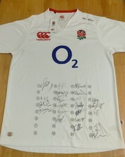 England Rugby 2012/13 Signed