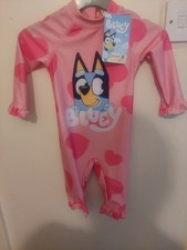 Bluey Pink Heart Long Sleeve