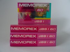 4 x Memorex dBSI C60 (1989-90)
