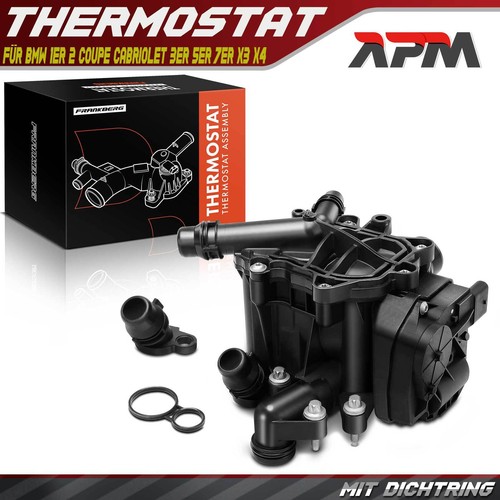 Thermostat coolant for bmw - thermostat, 2