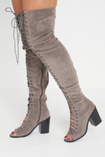 Womens Ladies Thigh High Boots