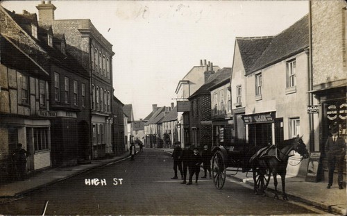 Watlington high street by - watlington.,
