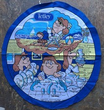 Vintage Advertising Tetley Tea Bags Towel Dreaming of the Beach Wyatt Cattaneo