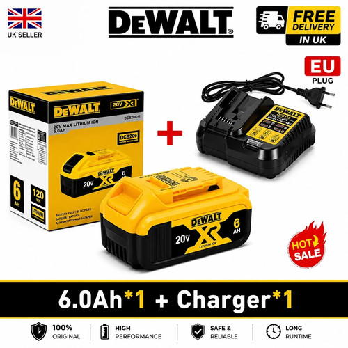 Dewalt 20v max 0ah - 20v, 6.0ah