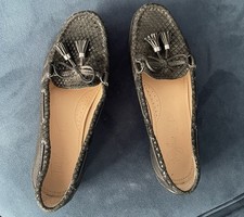Ladies Footglove Black Loafers