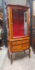 ANTIQUE KINGWOOD FRENCH VITRINE