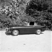 1965 Volvo P1800 Convertible Road Test 1 Motor Racing Old Photo