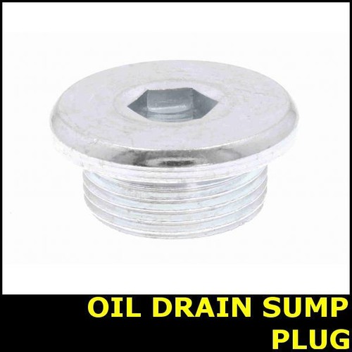 Oil drain sump - plug, audi