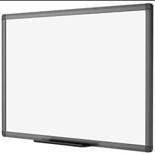 VIZ-PRO Flipchart Easel Whiteboard, Magnetic Portable Dry Wipe Board 90 x 60 cm