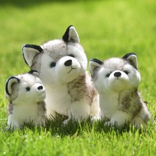 Cute Husky Dog Plush Toy
