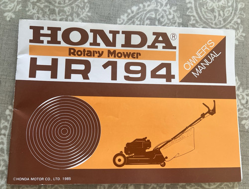 Honda hr194 rotary mower - hr194,