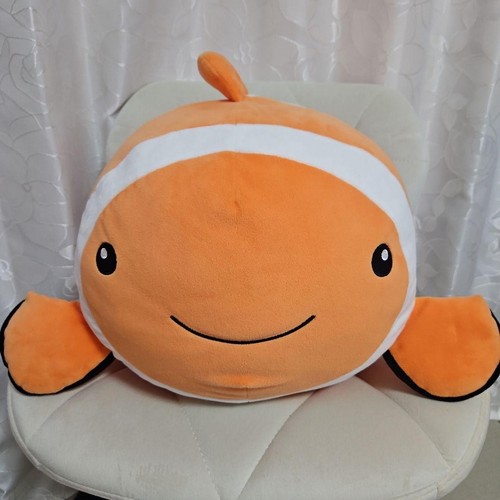 Clownfish plush cushion toy - cushion,