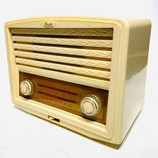 Bush VHF 90 Bakelite Compact FM Valve Radio 1955 - Very Clean, Complete