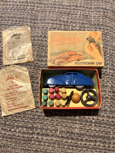 Vintage schuco tin clockwork - schuco,