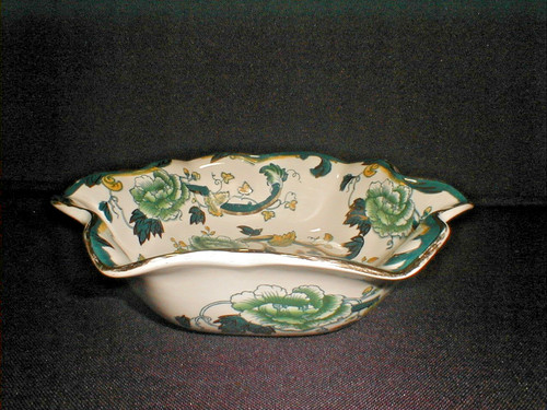 Masons ironstone vintage - ironstone, green