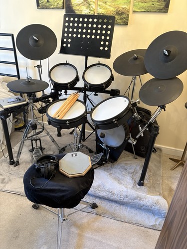 Electronic drum kit reduce - drum, kit/