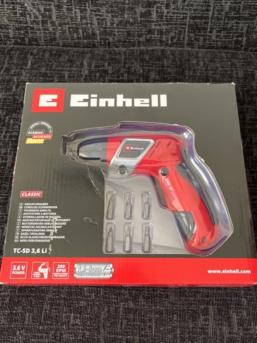 Einhell cordless screwdriver - einhell,