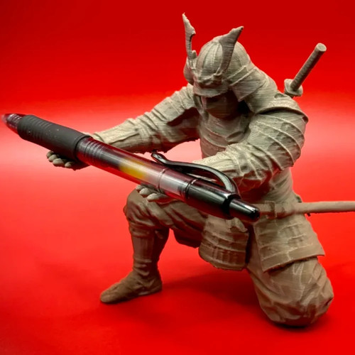 The samurai pen holder - the,
