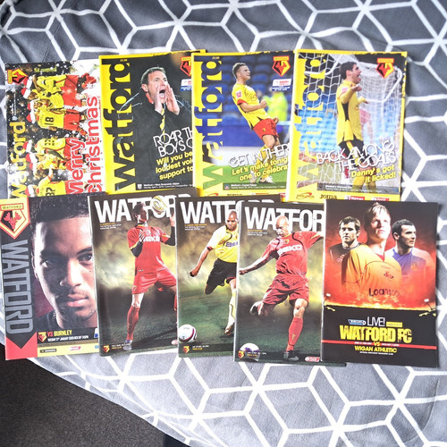 Watford home programme - watford,
