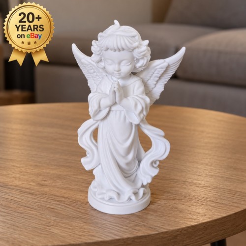 Praying angel cherub statue - angel,