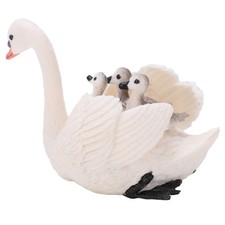 High Simulation White Swan Model Toy For Educational Learning