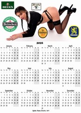 Calendar beer heineken - beer,