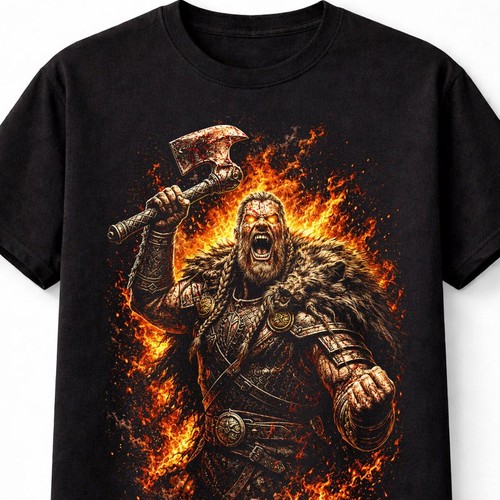 Viking berserker warrior - viking,