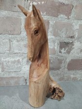 Wooden Horse Ornament. Hand