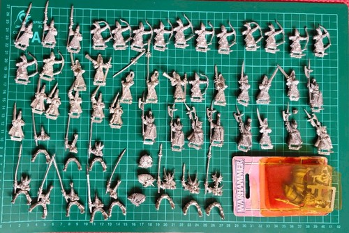 High elf metal figures - metal, job
