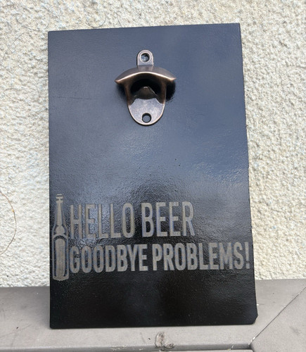 Black slate sign - slate,